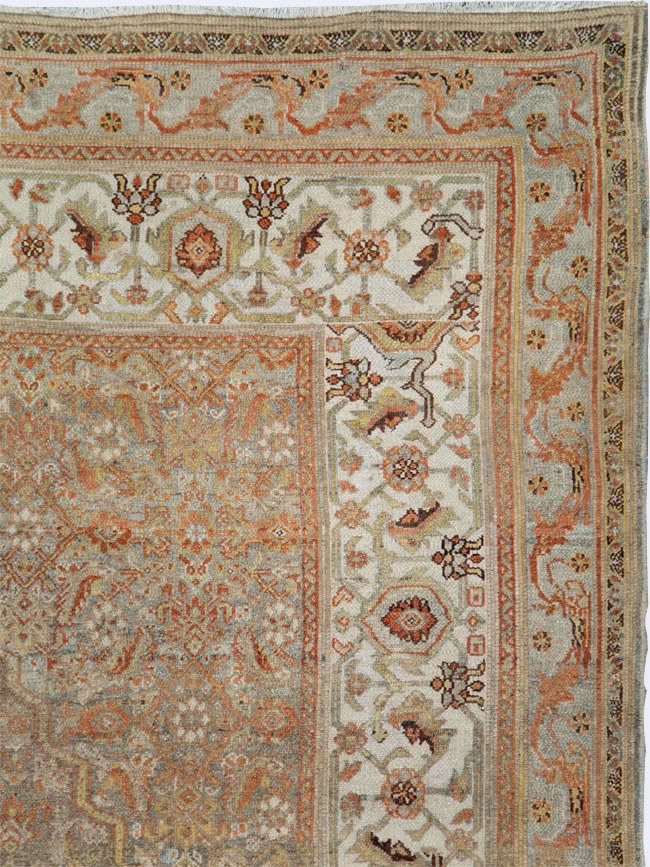 Antique Persian Bibikabad Carpet, No.24388 - Gsblank