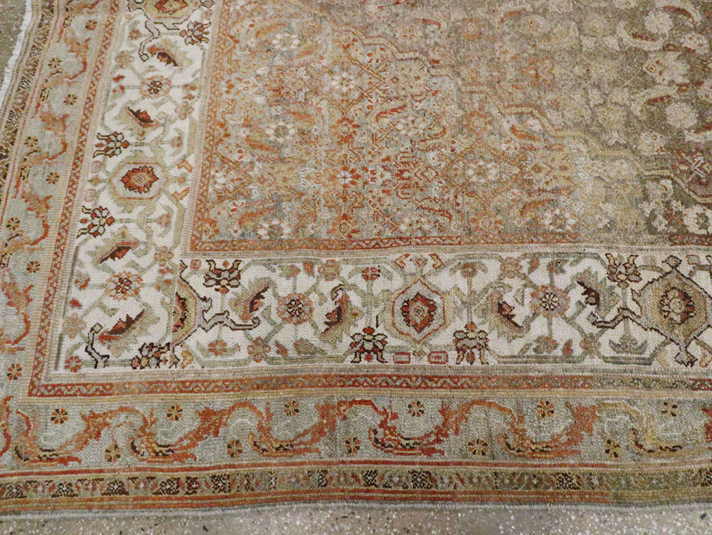 Antique Persian Bibikabad Carpet, No.24388 - Gsblank