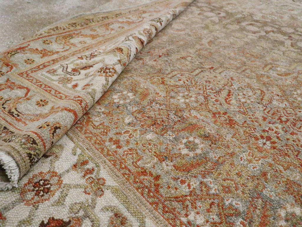 Antique Persian Bibikabad Carpet, No.24388 - Gsblank
