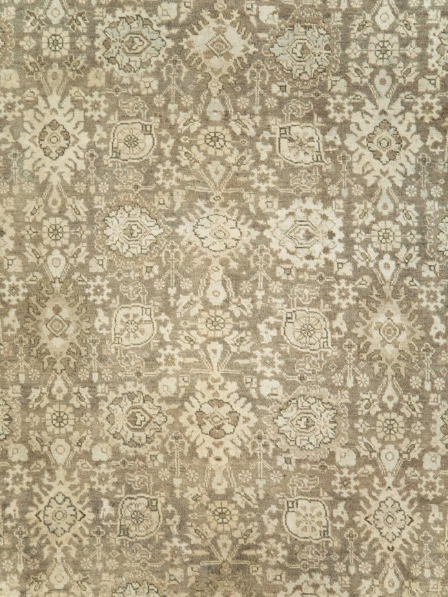 Vintage Persian Tabriz Room Size Carpet, No.24390 - Gsblank