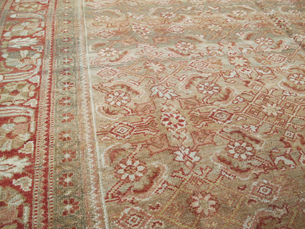 Antique Persian Malayer Carpet, No.24392 - Gsblank