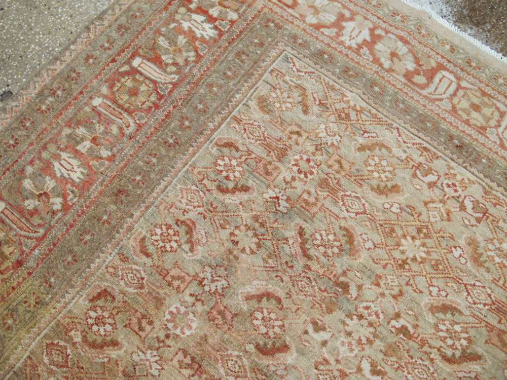 Antique Persian Malayer Carpet, No.24392 - Gsblank