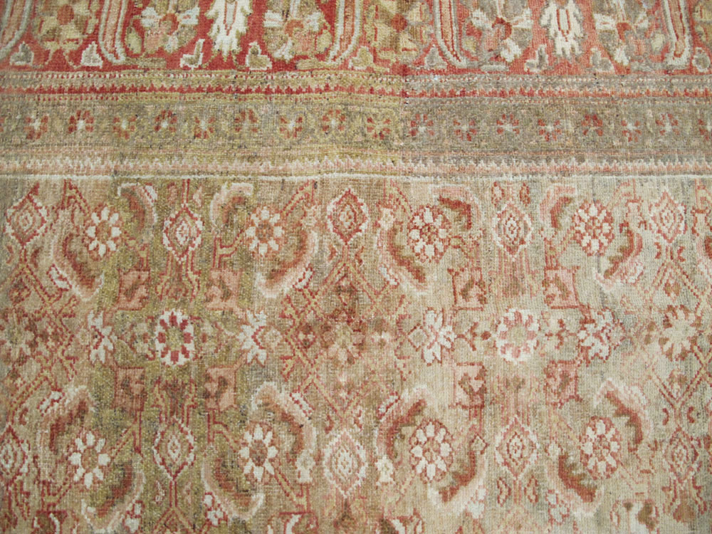 Antique Persian Malayer Carpet, No.24392 - Gsblank