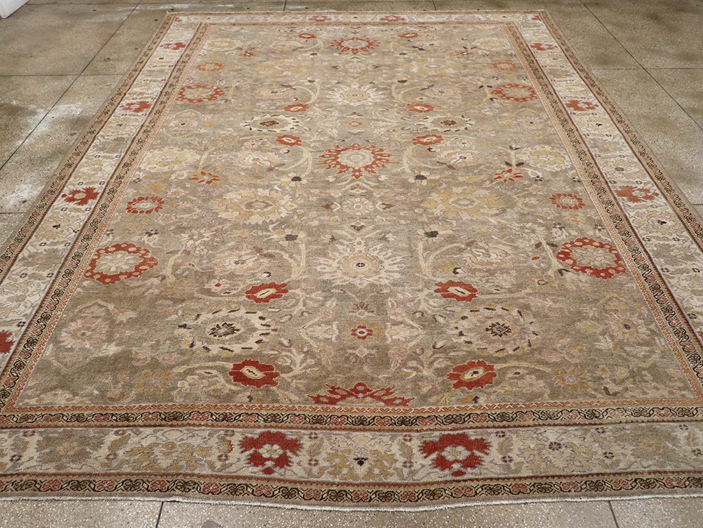 Antique Persian Sultanabad Large Room Size Carpet, No.24399 - Gsblank