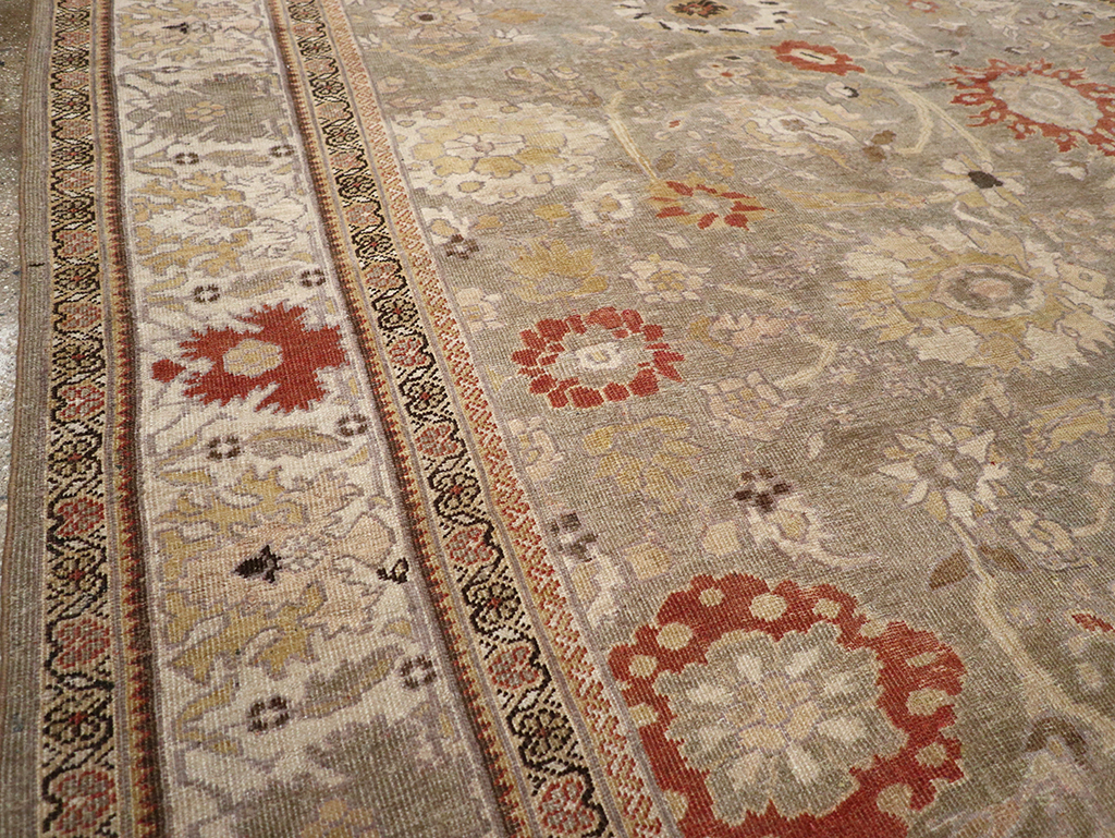 Antique Persian Sultanabad Large Room Size Carpet, No.24399 - Gsblank