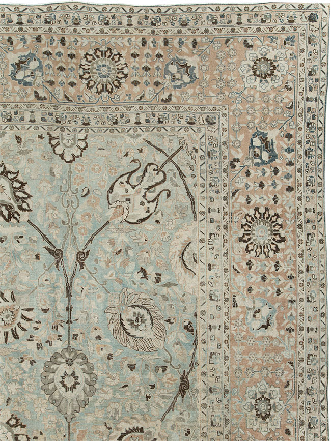 Antique Persian Tabriz Carpet, No.24400 - Gsblank