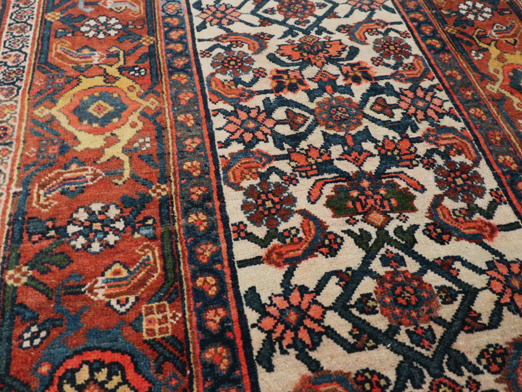 Antique Persian Bidjar Long Runner, No.24402 - Gsblank