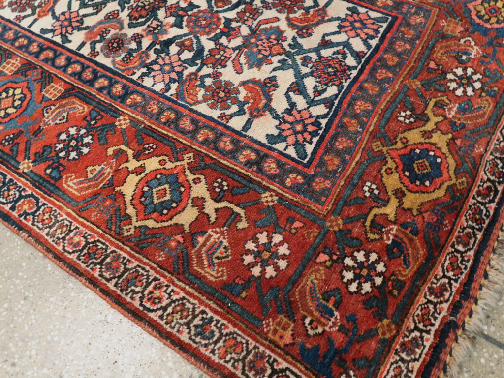 Antique Persian Bidjar Long Runner, No.24402 - Gsblank