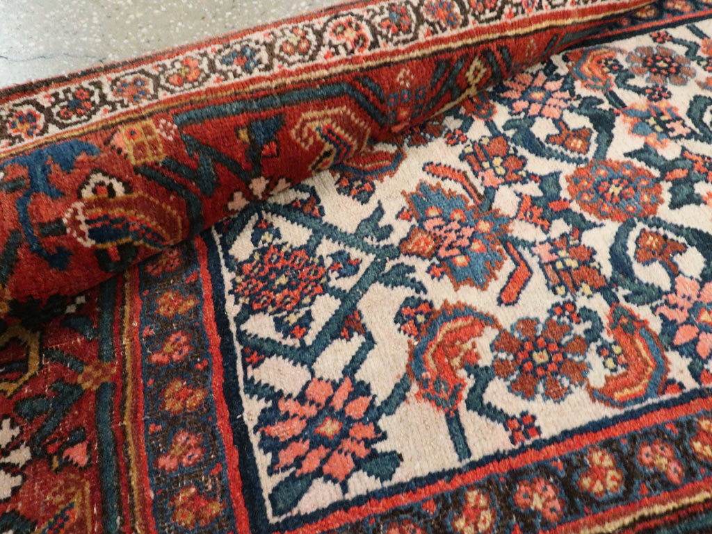 Antique Persian Bidjar Long Runner, No.24402 - Gsblank