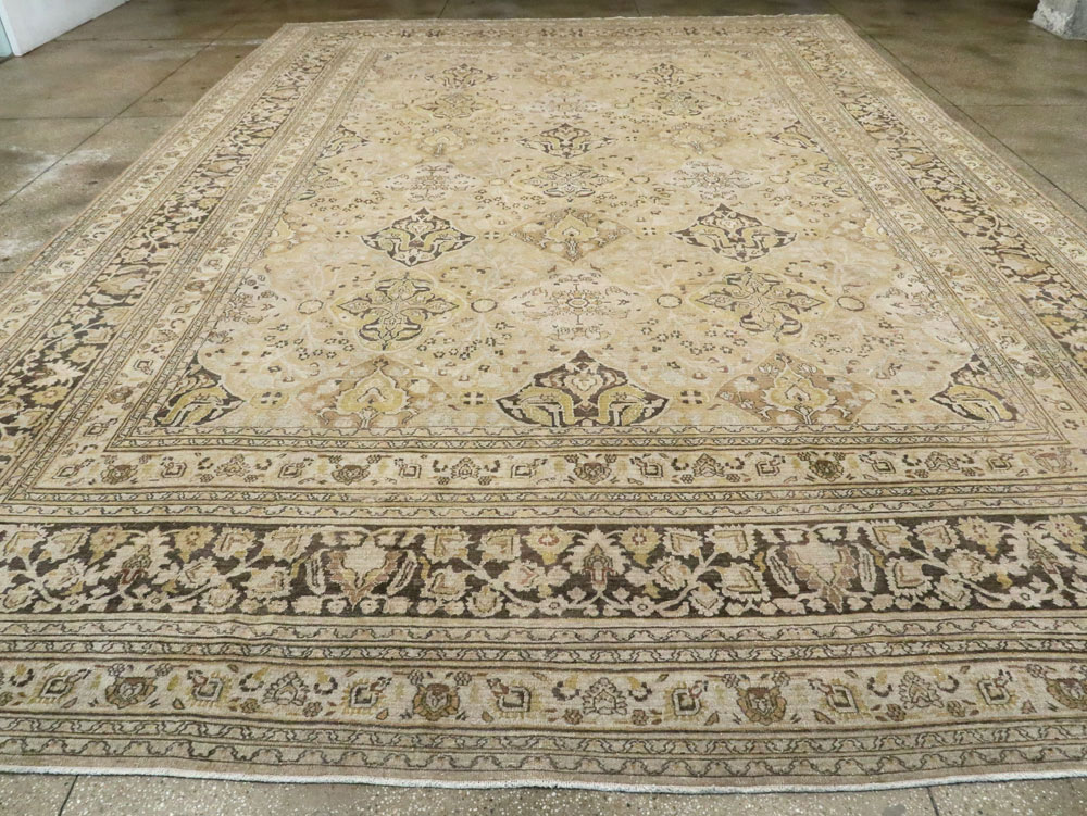 Antique Persian Dorokhsh Carpet, No.24413 - Gsblank