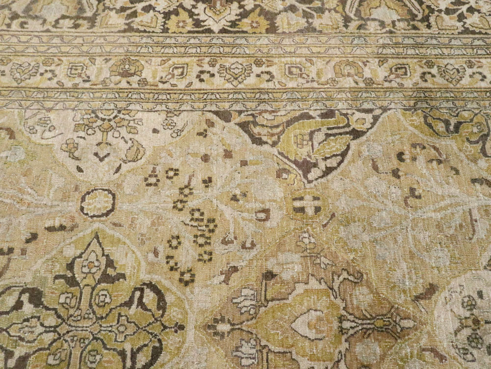 Antique Persian Dorokhsh Carpet, No.24413 - Gsblank