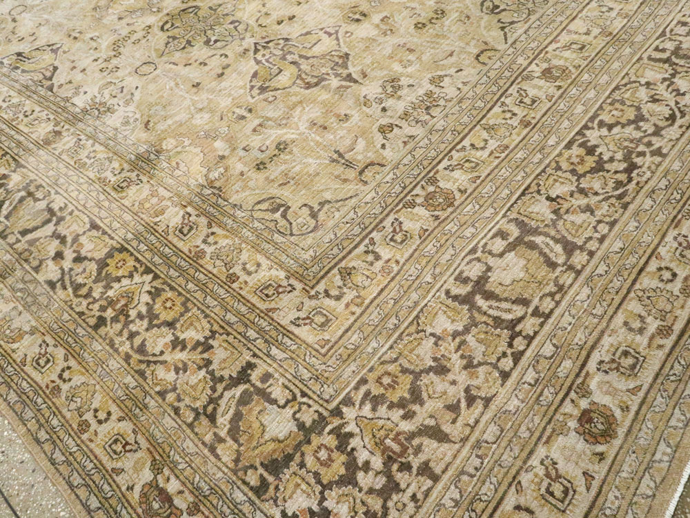 Antique Persian Dorokhsh Carpet, No.24413 - Gsblank