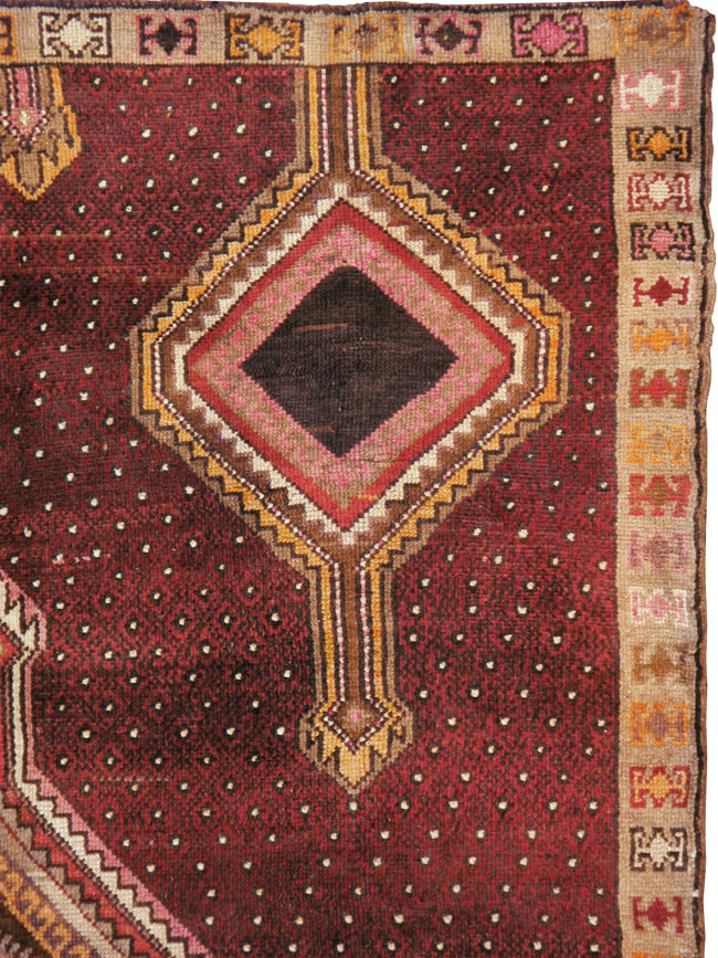 Vintage Turkish Anatolian Gallery Carpet, No.24418 - Gsblank