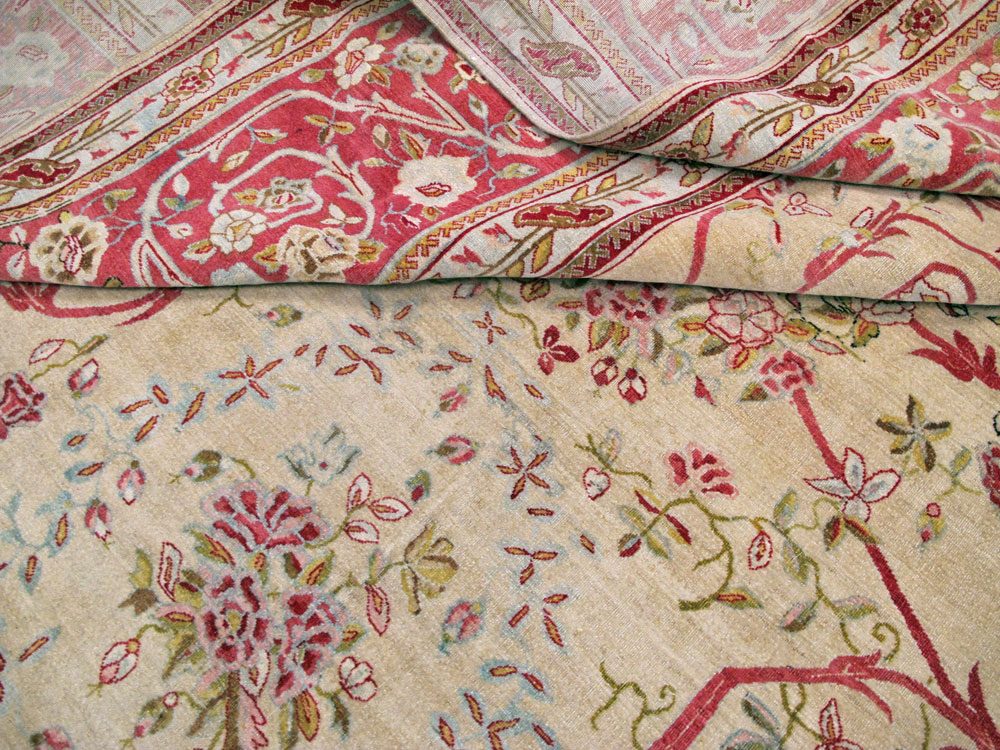 Antique Persian Sarouk Carpet, No.24433 - Gsblank