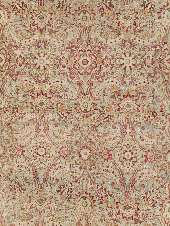 Antique Persian Lavar Kerman Carpet, No.24435 - Gsblank