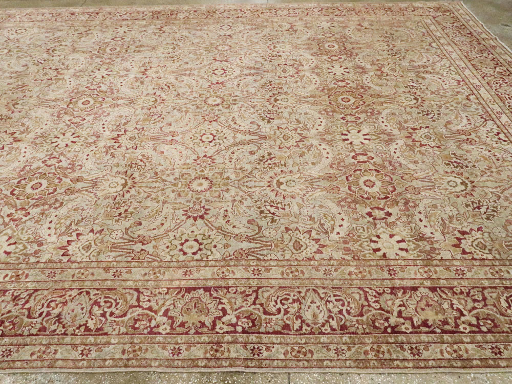 Antique Persian Lavar Kerman Carpet, No.24435 - Gsblank