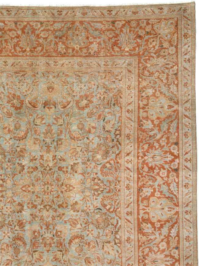 Antique Persian Tabriz Carpet, No.24439 - Gsblank