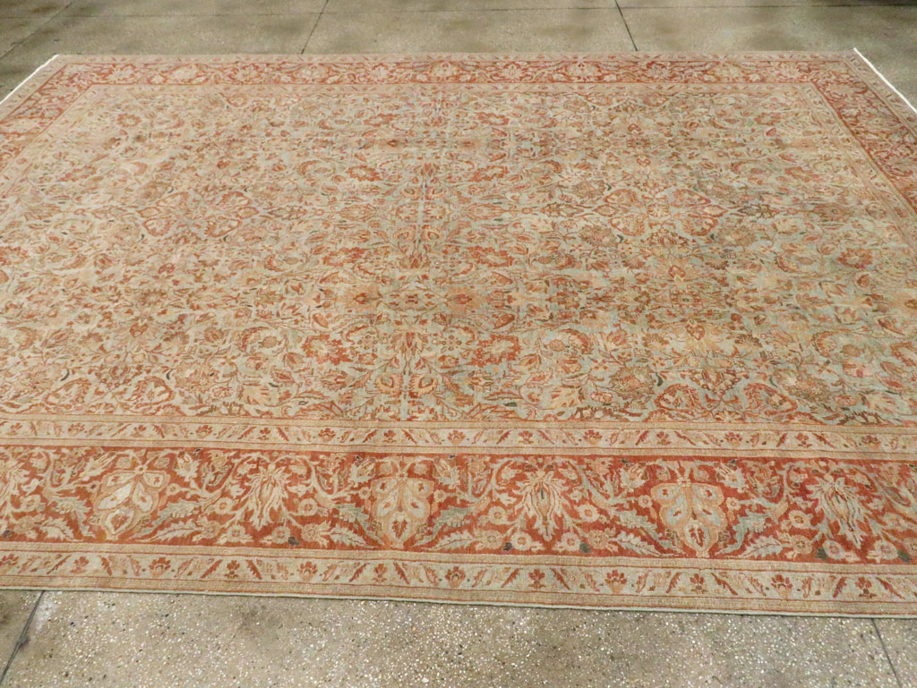 Antique Persian Tabriz Carpet, No.24439 - Gsblank