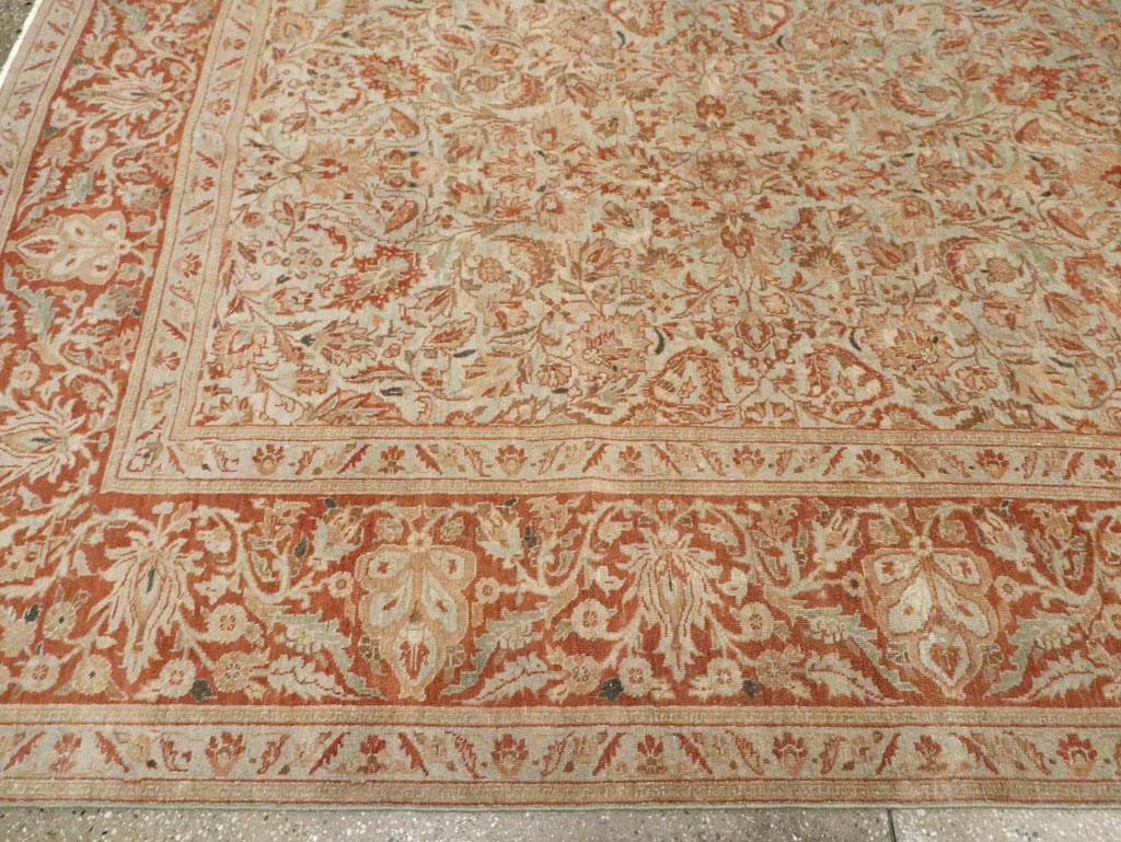 Antique Persian Tabriz Carpet, No.24439 - Gsblank