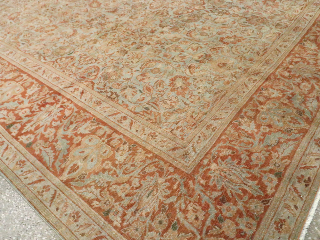 Antique Persian Tabriz Carpet, No.24439 - Gsblank