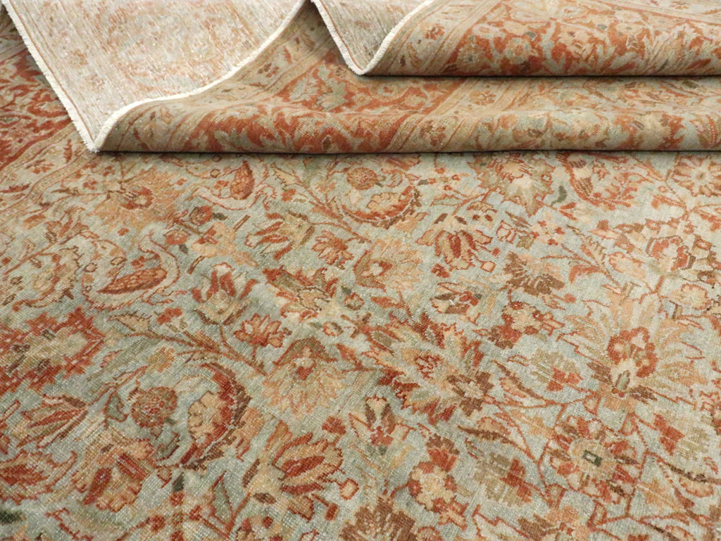 Antique Persian Tabriz Carpet, No.24439 - Gsblank