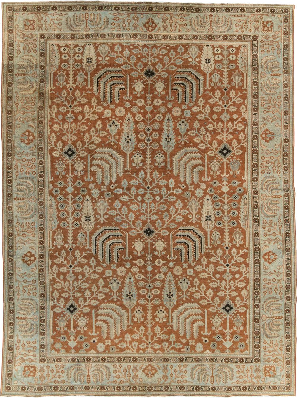 Vintage Persian Malayer Carpet, No.24441 - Gsblank