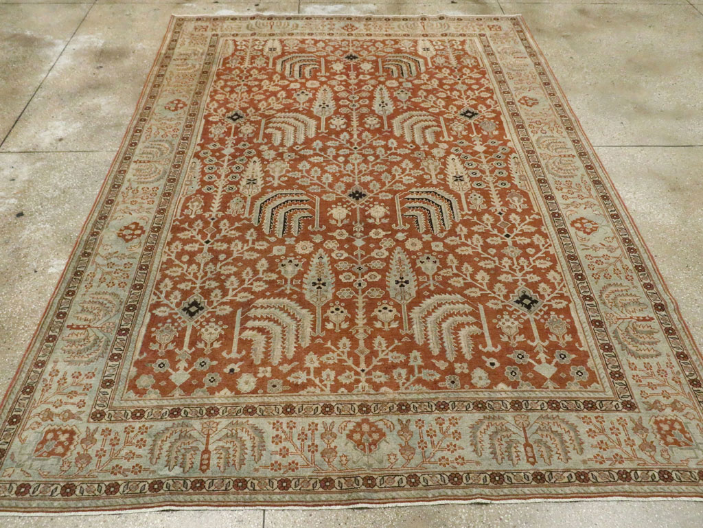 Vintage Persian Malayer Carpet, No.24441 - Gsblank