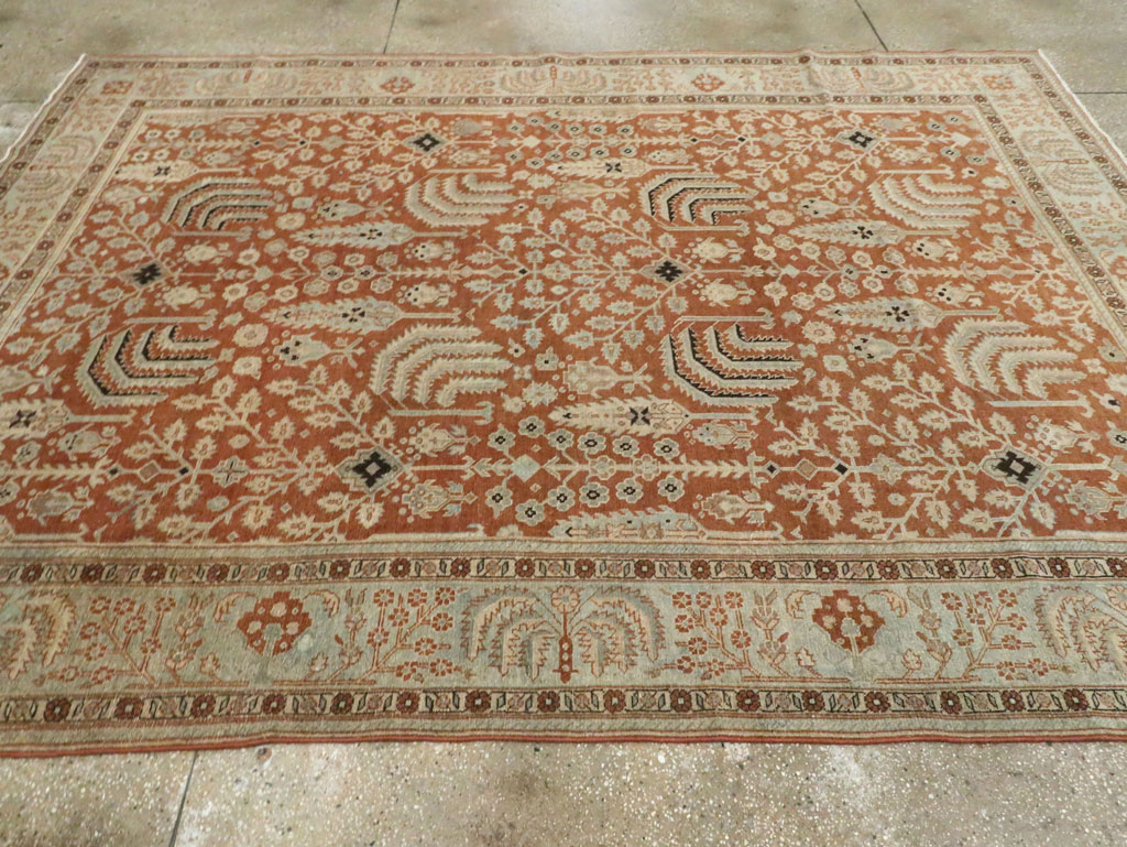 Vintage Persian Malayer Carpet, No.24441 - Gsblank
