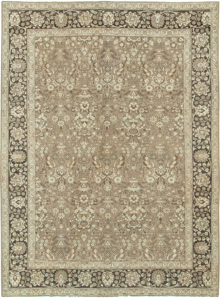 Antique Persian Tabriz Rug, No.24443 - Gsblank