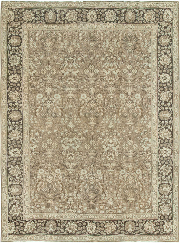 Antique Persian Tabriz Rug, No.24443 - Gsblank