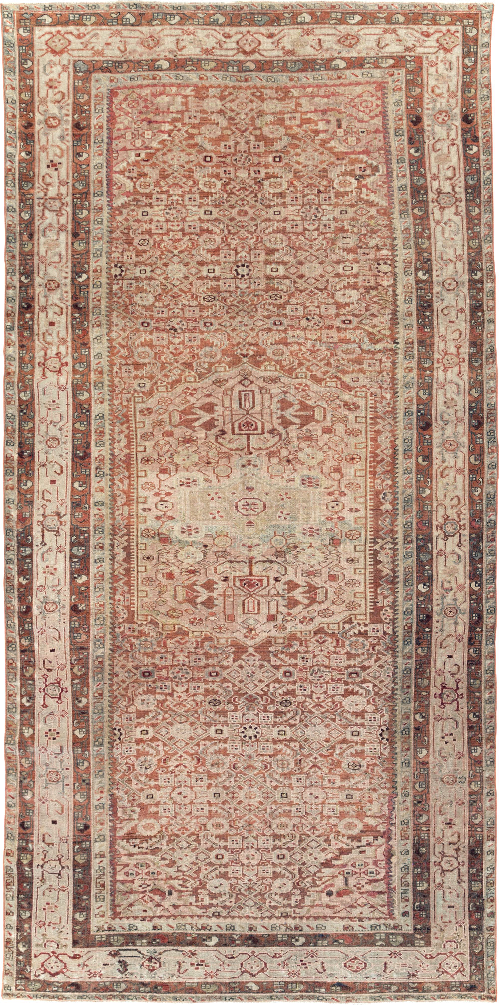 Antique Persian Malayer Gallery Rug, No.24446 - Gsblank