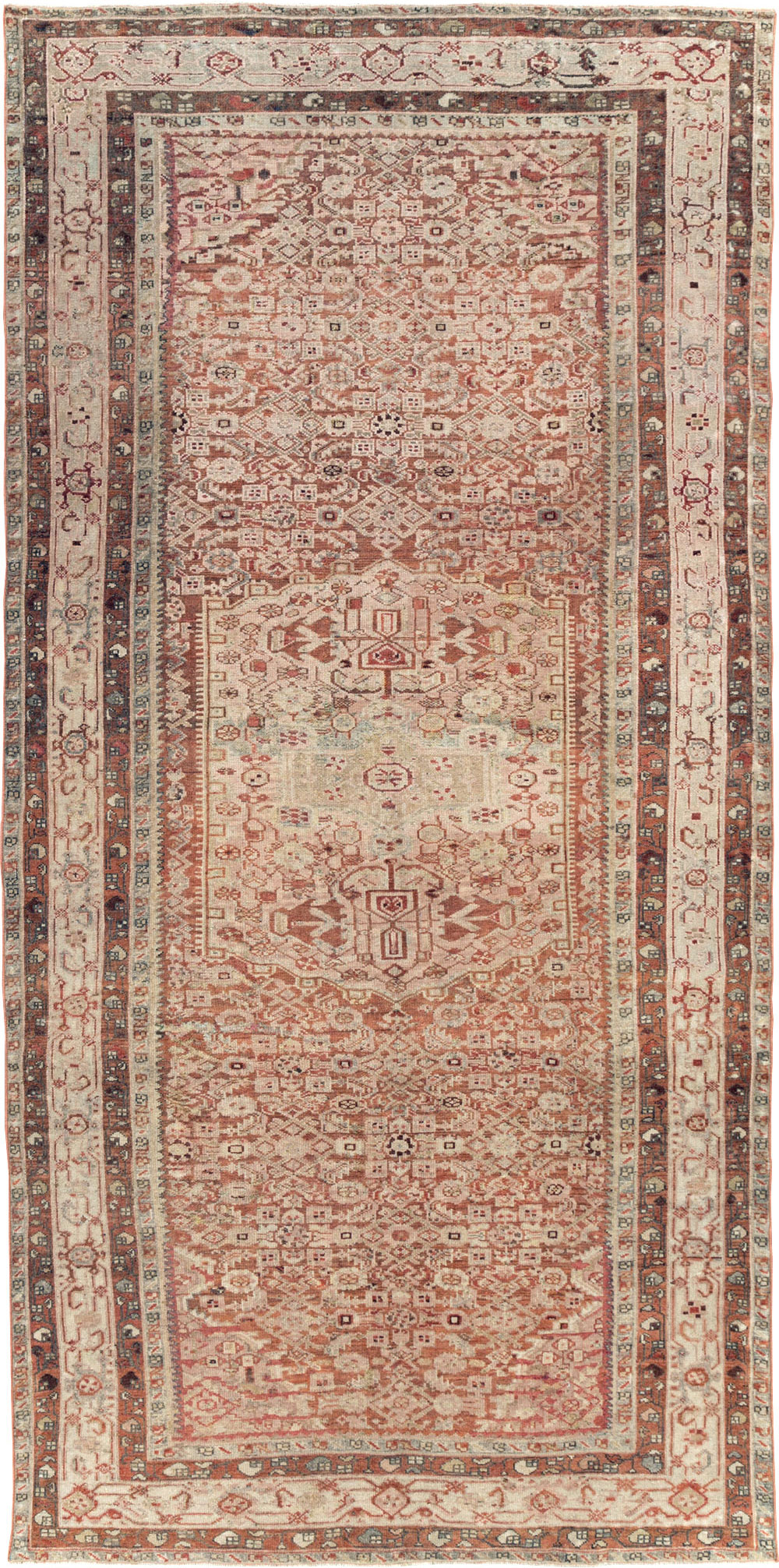 Antique Persian Malayer Gallery Rug, No.24446 - Gsblank