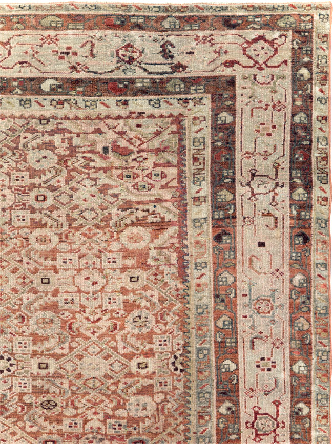 Antique Persian Malayer Gallery Rug, No.24446 - Gsblank