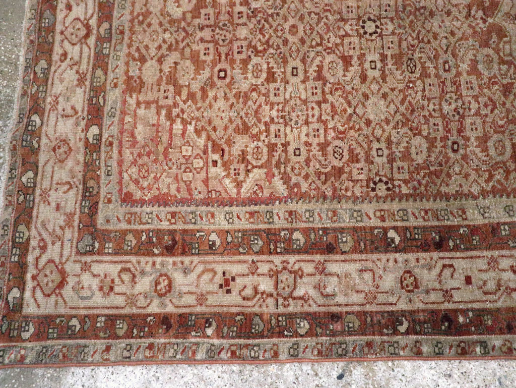 Antique Persian Malayer Gallery Rug, No.24446 - Gsblank