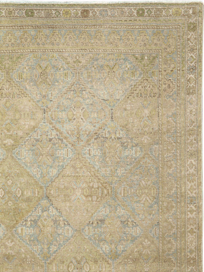 Vintage Persian Afshar Rug, No.24448 - Gsblank