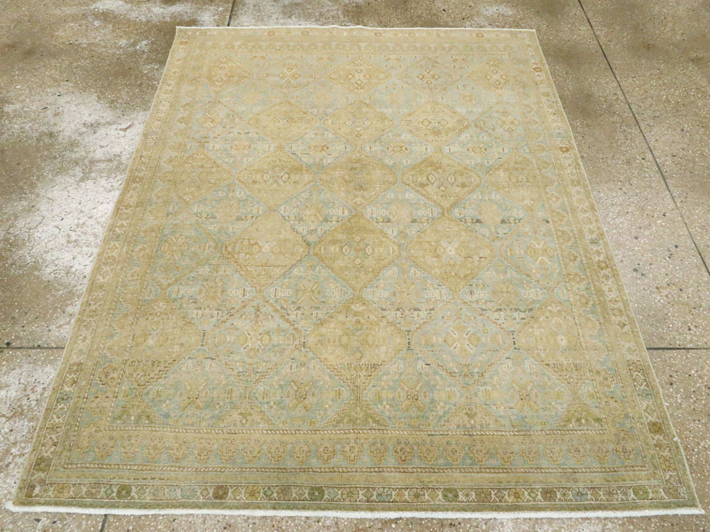 Vintage Persian Afshar Rug, No.24448 - Gsblank