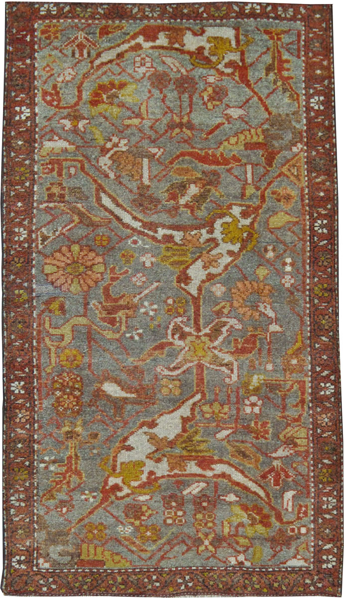 Antique Persian Kurdish Rug, No.24452 - Gsblank