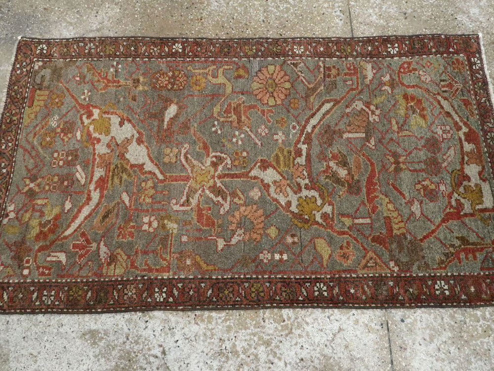 Antique Persian Kurdish Rug, No.24452 - Gsblank