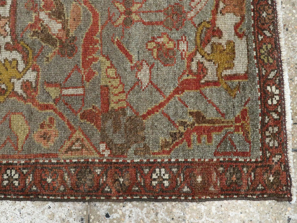 Antique Persian Kurdish Rug, No.24452 - Gsblank