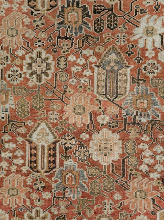 Antique Persian Bakhtiari Gallery Carpet, No.24455 - Gsblank