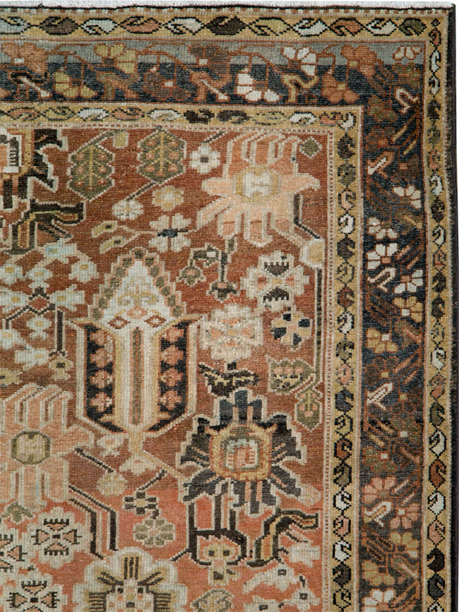 Antique Persian Bakhtiari Gallery Carpet, No.24455 - Gsblank
