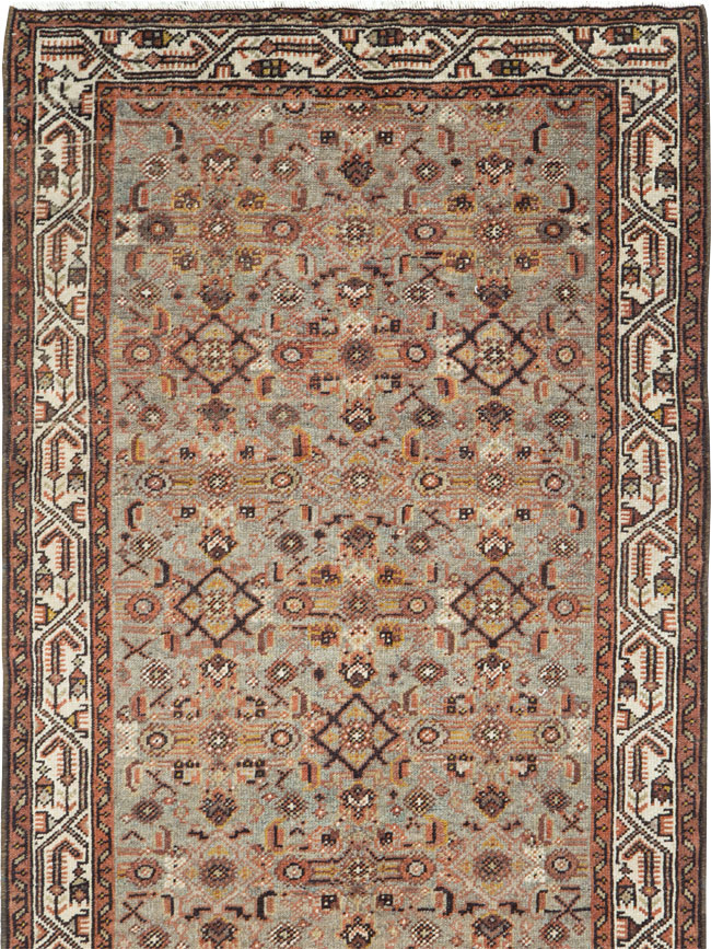 Vintage Persian Malayer Runner, No.24456 - Gsblank