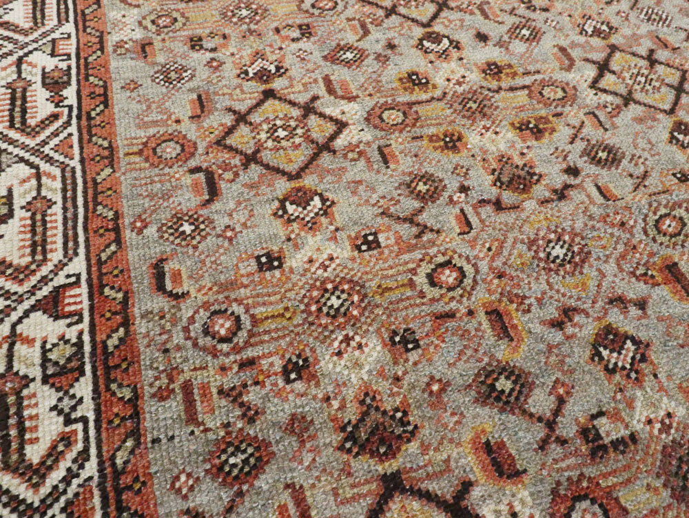 Vintage Persian Malayer Runner, No.24456 - Gsblank