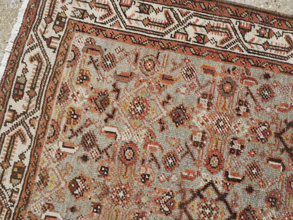 Vintage Persian Malayer Runner, No.24456 - Gsblank