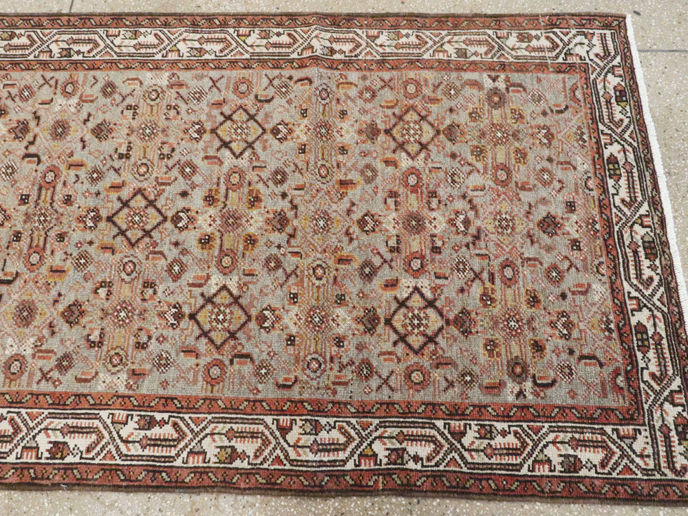 Vintage Persian Malayer Runner, No.24456 - Gsblank