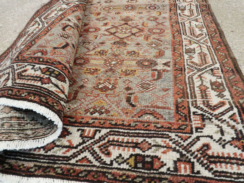 Vintage Persian Malayer Runner, No.24456 - Gsblank