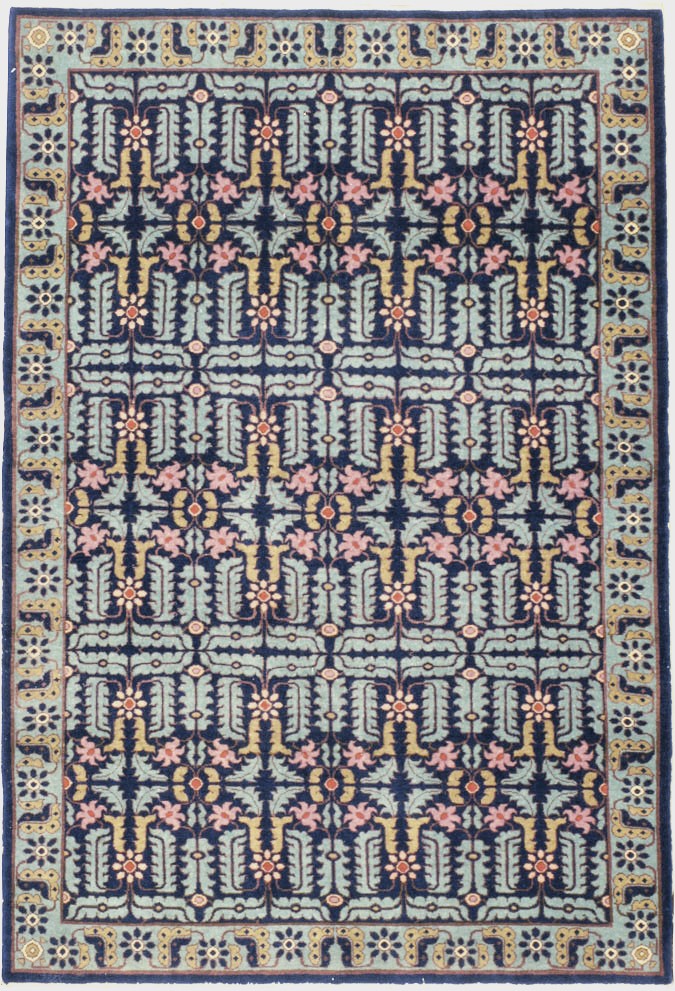 Vintage Persian Tabriz Rug, No.24457 - Gsblank