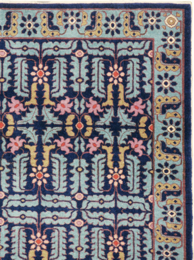 Vintage Persian Tabriz Rug, No.24457 - Gsblank