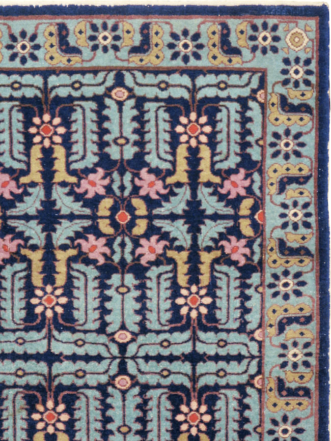Vintage Persian Tabriz Rug, No.24457 - Gsblank