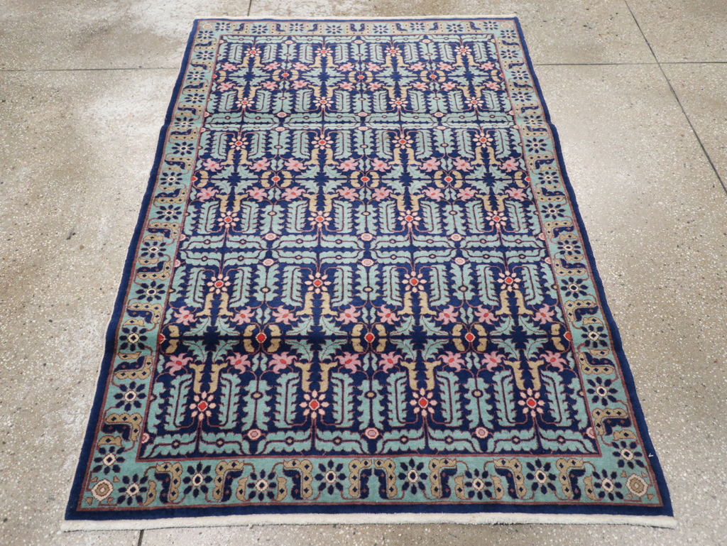 Vintage Persian Tabriz Rug, No.24457 - Gsblank
